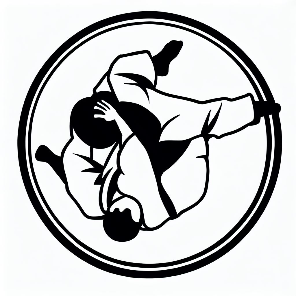 judo logo dveh judok